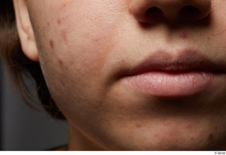 Photos Jennifer Larsen HD Face skin references cheek lips mouth…